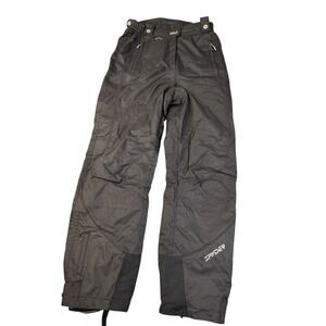 Spyder XTL Thinsulate Snow Pants Women's Size 14 Black Ski Snowboard Sledding